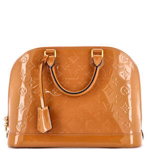 Louis Vuitton PM Alma Handbag Monogram Vernis